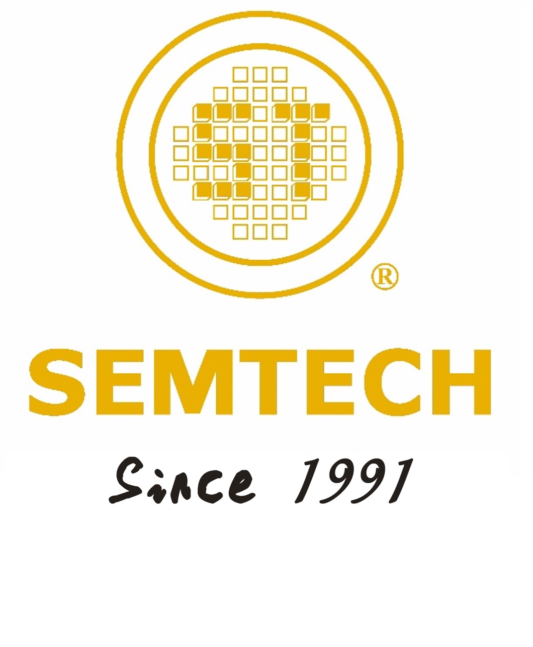 Semtech Logo 2023 黃 去背_Since 1991官网